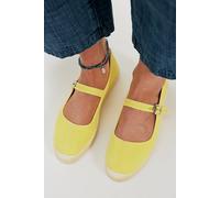 FP Collection Oasis Mary Jane Espadrilles by Free People in Sunkissed Yellow, Size: US 7 - female
