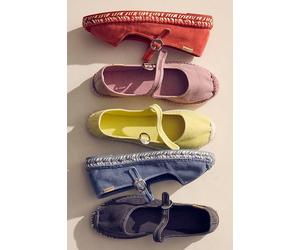 FP Collection Oasis Mary Jane Espadrilles by Free People in Washed Orchid Ice, Size: US 7 - female
