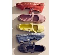 FP Collection Oasis Mary Jane Espadrilles by Free People in Washed Orchid Ice, Size: US 9 - female