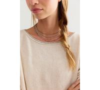 FP Collection Who I Am Layer Choker by Free People in Silver - female