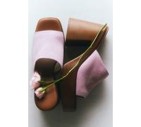 FP Collection Zoe Platform by Free People in Dusty Pink Suede, Size: EU 38 - female