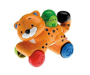 FP Infant Amazing Animals Press and Go Cheeta for 6 - Months (Multicoloured)