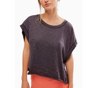 FP Movement My Time Cotton Rich Open Back T-Shirt Black