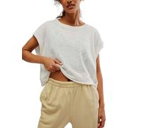 FP Movement My Time Cotton Rich Open Back T-Shirt White