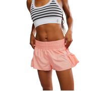 FP Movement Women's Get Your Flirt On Shorts - Fruit Punch - Pink - Size: Large