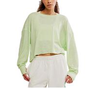 FP Movement Women's My Time Layer - Cactus - Green - Size: Large