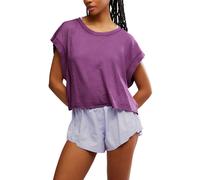 FP Movement Women's My Time Tee - Black Cherry - Purple - Size: Small