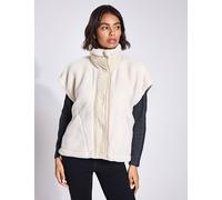 FP Movement Women's Scout It Out Fleece Vest - Birch Tree - White - Size: Large
