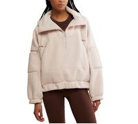 FP Movement Women's Wild And Free Fleece Pullover - Cashmere - Size: XS