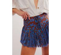 FP One Blossom Mini Skort at Free People in Leopard Brown Combo, Size: XS - female