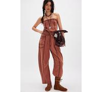 FP One Kaiden One-Piece at Free People in Ginger Snap, Size: Large - female