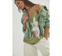 FP X Juliet Johnstone Shoreside Tank Top at Free People in Sage, Size: Medium - female