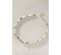 FP x Robindira Charm Choker by Robindira Unsworth at Free People in Grey Moonstone/Turquoise - female