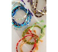 FP x Sun Moon Rain Bracelet at Free People in Tiger Eye Earth - female