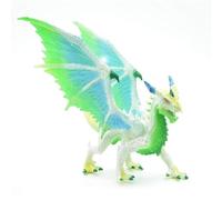 FPAEHRY Ice Dragon Figure Ice Snow Dragon Action Figure Ice Dragon Toy Model - Realistic Hand Painted Toy Figurine Model - Solid Ice Dragon Toy Model 18cm - Green