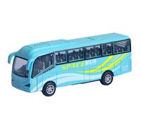 FPAEHRY Toy Bus Toy, Alloy City Bus Toy, Car Model Diecast Metal Toy, 1:43 Scale Pull-Back Bus, Metal Cars Model,Bus Toy Car Model Pull Back City Bus Kids Gifts - Blue