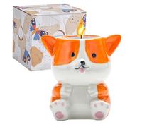 Fpathway Corgi Scented Candles Gifts for Women, Lavender Soy Wax Candle