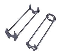 Fpbiagoq 2 Piece Sink Key Set Under Sink Plumber Wrench Multifunctional Faucet Wrench Plumber