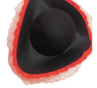 [Fpbiagoq] Boys Girls Carnival Hat Three Corner Buccane Reel Hat Light Up Party Hats for Halloween and Theme Celebration Carnival Hats