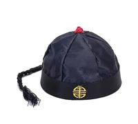 [Fpbiagoq] Chinese Oriental Hat for Adult Teen Dynasty Drama Dressing Up Festival Party Costume Ancient Chinese for Traditional Festival