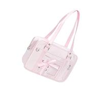 [Fpbiagoq] Clear Crossbody Bag for Pin Display Nice Pain Bag Drawstring Shoulder Japanese Messenger Bag Japanese Cross Body Nice Pain Bag Clear Window Shoulder, Oh!