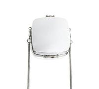 [Fpbiagoq] Fashionable Acrylic Makeup Bag Small Shoulder Wallet Easy to Carry Chain Crossbody Bag Essential Crossbody Bag for Party, Silver, フルーツ