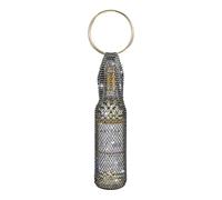 Fpbiagoq Fashionable Glittering Stone Pattern Wine Carrier Bag Ideal for Living Rooms and Home Use Luxury Braided Design Wine Carrier Case with Glowing Stones for Gifts Storage