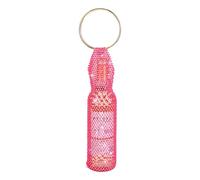 Fpbiagoq Fashionable Glittering Stone Pattern Wine Carrier Bag Ideal for Living Rooms and Home Use Luxury Braided Design Wine Carrier Case with Glowing Stones for Gifts Storage