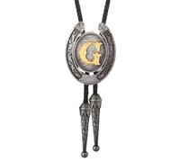 [Fpbiagoq] Fashionable Unisex Boloti for Casual or Formal Event Music Festival Bolo Tie