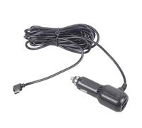 Fpbiagoq Intelligent Current Distribution Car Charging Double USB Port 342cm Angled Type C Cable Line for Vehicle Electronics Dashcam Double USB Port Type C L Shaped Cable
