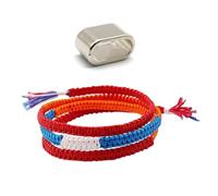 [Fpbiagoq] Japanese Animation Inspiration Bangle Real Kumistrung Handmade Woven Wristband Accessories Japanese Animation Decoration for Anime Lovers