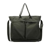 [Fpbiagoq] Japanese Style Fashionable Men's Handbag Shoulder Bag Nylon Large Capacity Crossbody Bag Nylon Cross Handbag for Daily Travel and Work, green