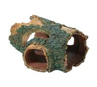 Fpbiagoq Life Like Tree Root Hideouts Cave Shelter Place with Basking Platform for Pet Lizards and Amphibians Fish Shrimp Hidings Pet Terrariums Decoration
