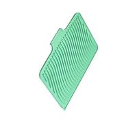 Fpbiagoq Multi Purpose Silicone Sink Tray Hole Pattern Quick Drying Easy 30.5x40.5cm Drying Mat
