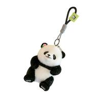 [Fpbiagoq] Multipurpose Lovely Cartoon Keychain Charm Pendant Portable Accessories Decorative Backpack School Bag Animal Plush Keychain, Huafua, One size
