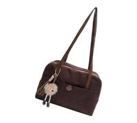 [Fpbiagoq] Organized Function Practical Work Bag Ergonomic Strap Enough Space Fashion Shoulder Laptop Essential Large Capacity, coffee