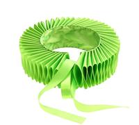 [Fpbiagoq] Renaissance Ruffle Neck Fake Collar Victorian Clown Choker Scarf and Wrist Cuffs Cosplay Costume Accessories Fancy Dress Props, green grass, ラブランド