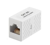 Fpbiagoq RJ45 Coupler Cat6 Cat6A Cable Extension Adapter Unshielded Direct Network Coupler Switch Router PC