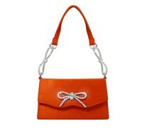 [Fpbiagoq] Sparkling Diamond Ecrust Bow Knot Clutch Extended Sparkling Evening Purse, Elevate Your Style with Elegance and Design Bag, a