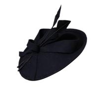 [Fpbiagoq] Vintage Charmer Hat Wedding Fascinator Headband Elegant Pillbox Hat for Women Wedding Dinner Party Fascinator