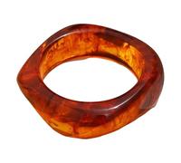 [Fpbiagoq] Women Resin Bracelet Wide Colorful Geometric Irregular Bangle Resin Wristband Open Bangle Unique Handmade, Free Size, As described