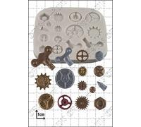 FPC Mould - Steam Punk Cogs & Gears