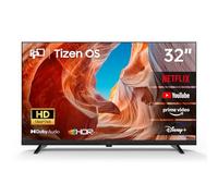 FPD Elevision Smart TV 32 Inch with Tizen OS Compatible with Samsung TV Plus, 720 HD TV with Dolby Audio, HDR 10, SmartThings, Miracast, Gaming Hub, Voice Control, Flat Screen TV