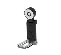 FPHADO USB Clip Reading Light Folding Book Light Led Reading Light Portable Rechargeable Book Light 6 Brightness Dimmabl Black A