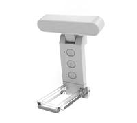 FPHADO USB Clip Reading Light Folding Book Light Led Reading Light Portable Rechargeable Book Light 6 Brightness Dimmable White