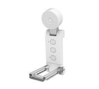 FPHADO USB Clip Reading Light Folding Book Light Led Reading Light Portable Rechargeable Book Light 6 Brightness Dimmabl White B