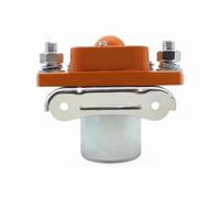 FPJQOBJC Single Coil Electric Vehicle Switch 600A 12V 24V 48V 1NO DC Contactor Silver Alloy Short Term/Continuous(Flat and straight,12V)