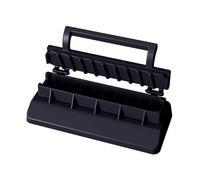 FPKLB Kebab Maker Plastic Kebab Press Manual Kabob Maker User-Friendly Skewer Machine Kebabs Essential Grilling Tool (Black)