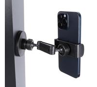 FPN Gym Magnetic Phone Holder Mount Attach to Metal Surface, 360° Rotatable Heavy Duty Magnet Phone Mount for Gym Workout Record, Compatible with iPhone, Samsung, All Cell Phone