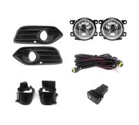 FPQOVV Assembly Fog Lamp Compatible With HRV For Vezel 2019 2020 2021 2022 Front Bumper Fog Light Signal Lights Driving Fog Lamp DRL Daytime Running Light